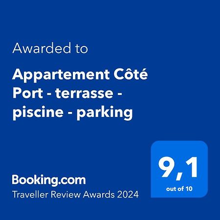 Cap'Nomad Studio Cote Port - Terrasse - Piscine - Parking Agde Exterior foto